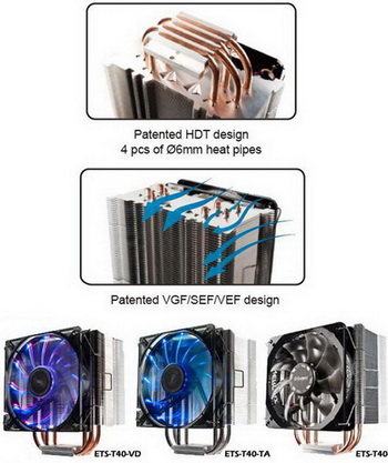 ETS-T40-TB, ETS-T40-TA and ETS-T40-VD